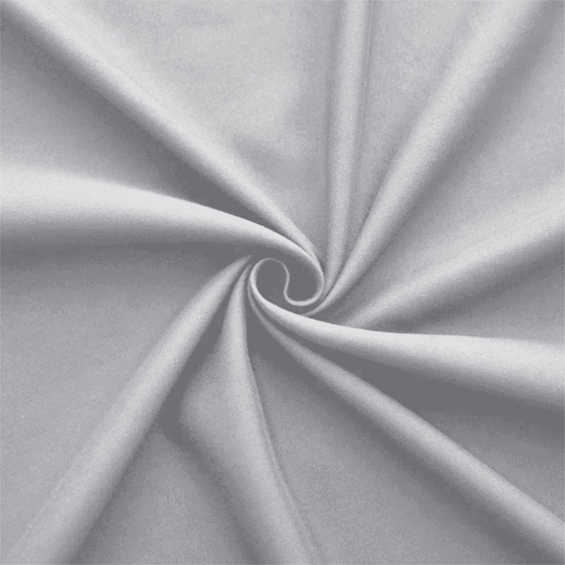 200 Thread Count Microfiber Deep Fitted Bed Sheet – 25cm Pocket, Single (3'), Silver