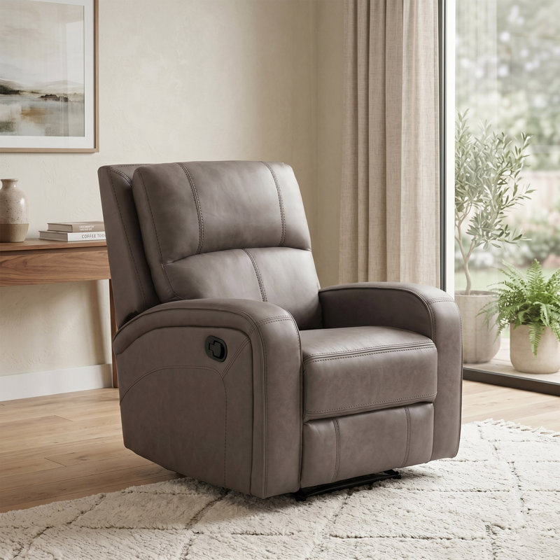 Champlin 83cm Wide Standard Recliner, Taupe