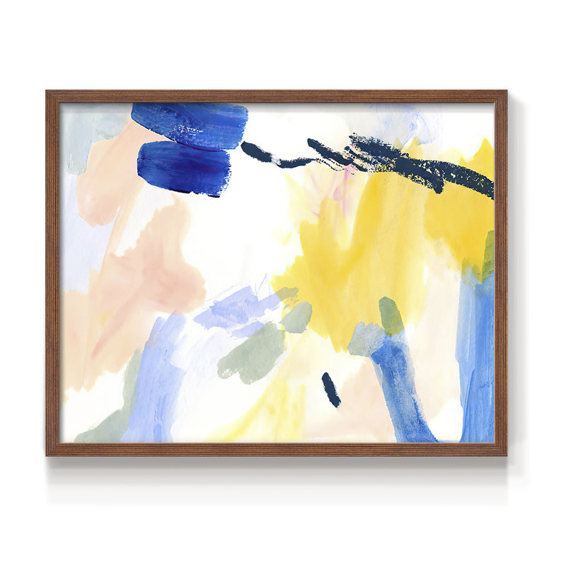 «Candy Swipe II», reproduction encadrée, H 11 po x l 14 po, Noyer