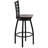 Lomonaco Swivel Counter Stool with Metal Frame-33495677