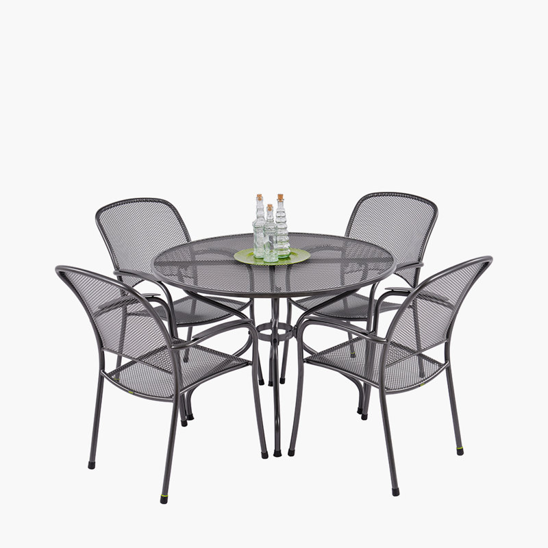 4 - Person Patio Dining Set with Round Table
