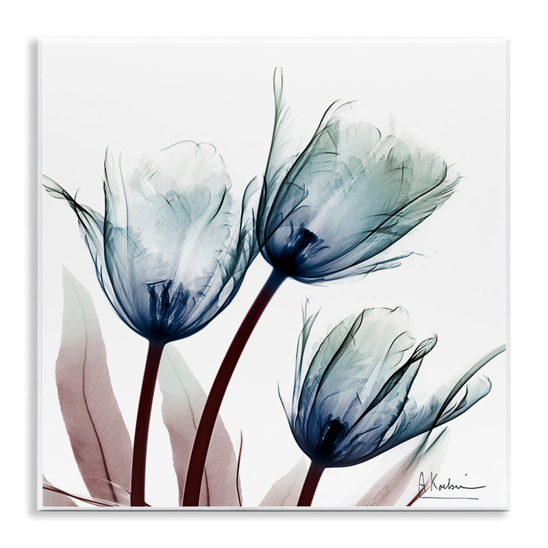 Translucent Tulip Bulbs Wall Plaque, design by Albert Koetsier