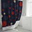 Rideau de douche avec tapis de bain-2018396547