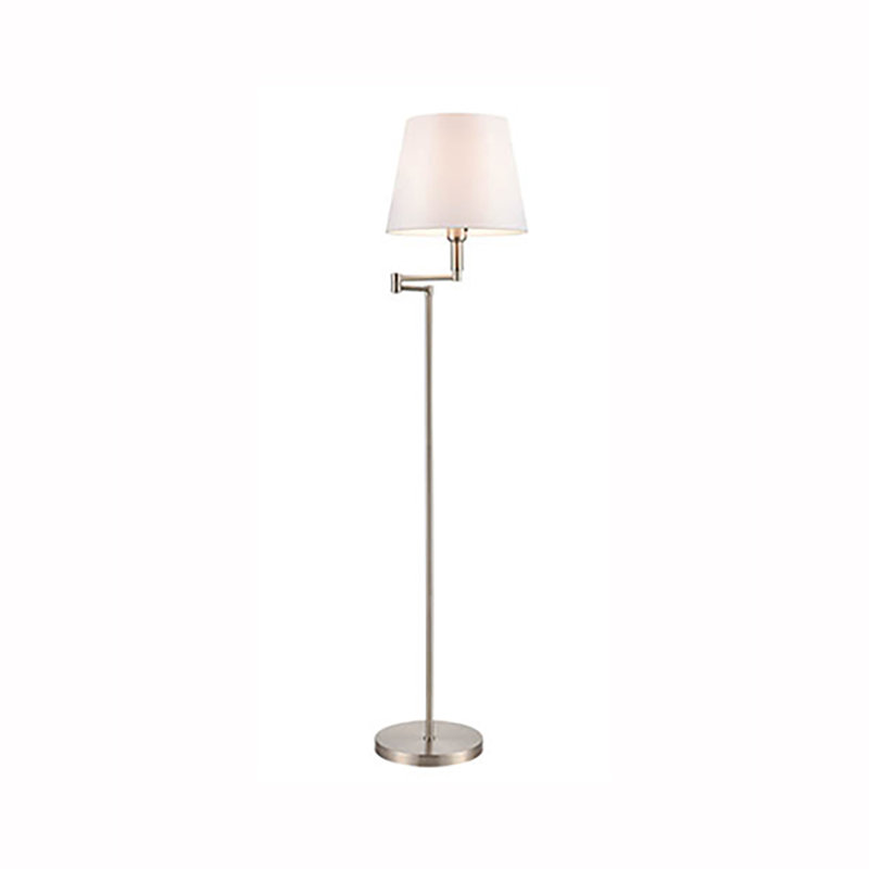Claysburg Satin Nickel Floor Lamp