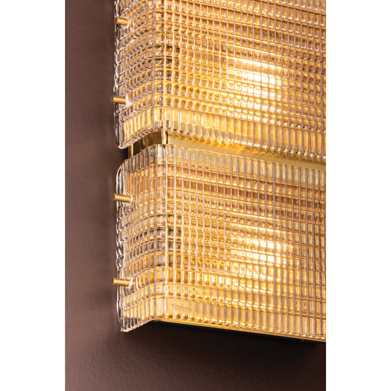 Applique murale Mav, H 16,75 po x l 8,5 po x P 8,5 po