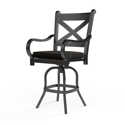Tabouret de bar avec coussin Monterey