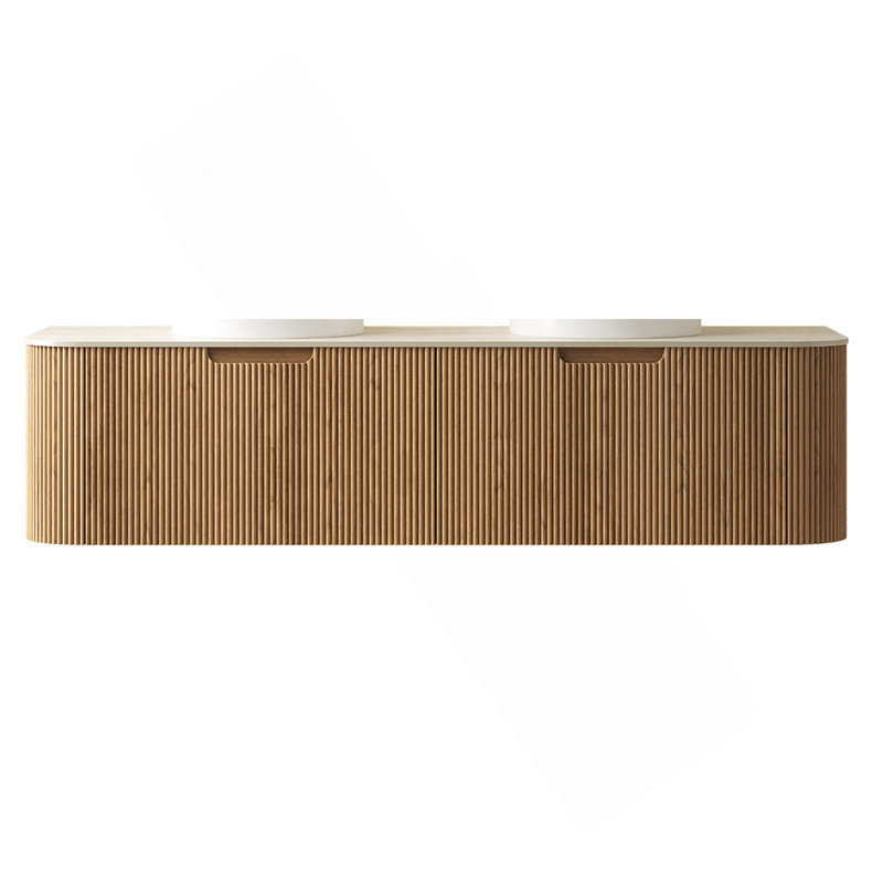 Armoire murale en contreplaqué 60 po avec 2 tiroirs, comptoir en pierre frittée en travertin romain, sans lavabo, sans robinet ni drain, couleur grain de bois naturel