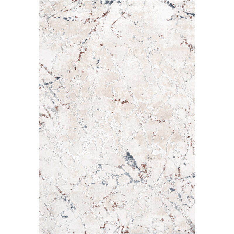 Loom & 5x7 Area Rug, Multi Contemporary For House. Stain-, Non-shedding, Suits Living Room, Bedroom, Dining, Office. Pet-, Easy To Clean, 0.36" Pile, Cotton Back, Home. Stain , Suited Maintenance,
