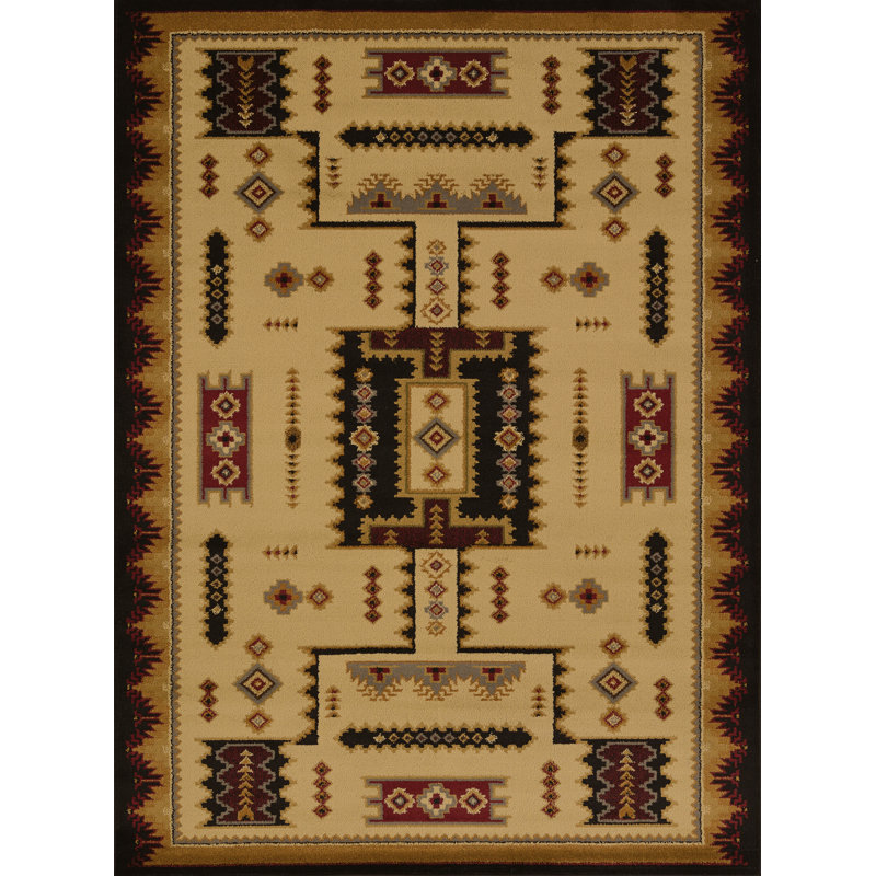 Sayre Southwestern Indoor Rug, Rectangle 7'10" x 10'6"