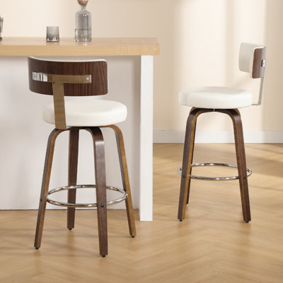 Sonja Swivel Upholstered Counter Stool