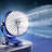 Portable Clip on Fan with LED Lights, Battery Operated USB Desk Fan,5 Speed Quiet Rechargeable Mini Table Fan-116242680