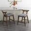 Tabouret de comptoir rembourré Anastasi