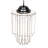 8 - Light Geometric Chandelier