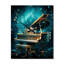Horloge murale Benjamin Piano - Music-1758086573
