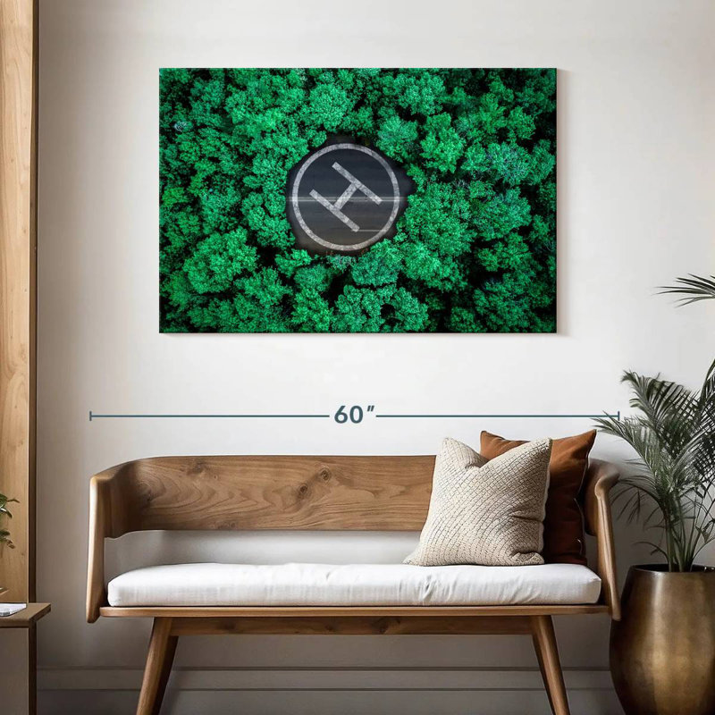 Mehar Jungle Helipad, 30" H x 45" W