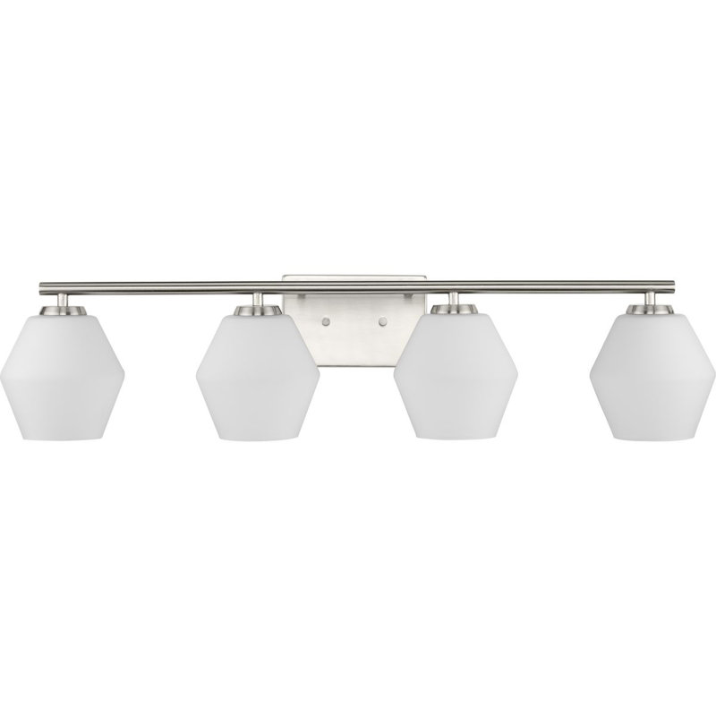 Copeland 4 - Light Dimmable Vanity Light, Brushed Nickel