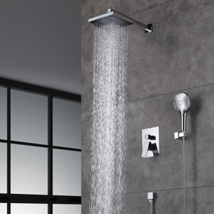 Système de douche complet avec valve brute