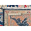Tapis oriental bleu foncé moderne unique 5X7 One-of-a-Kind