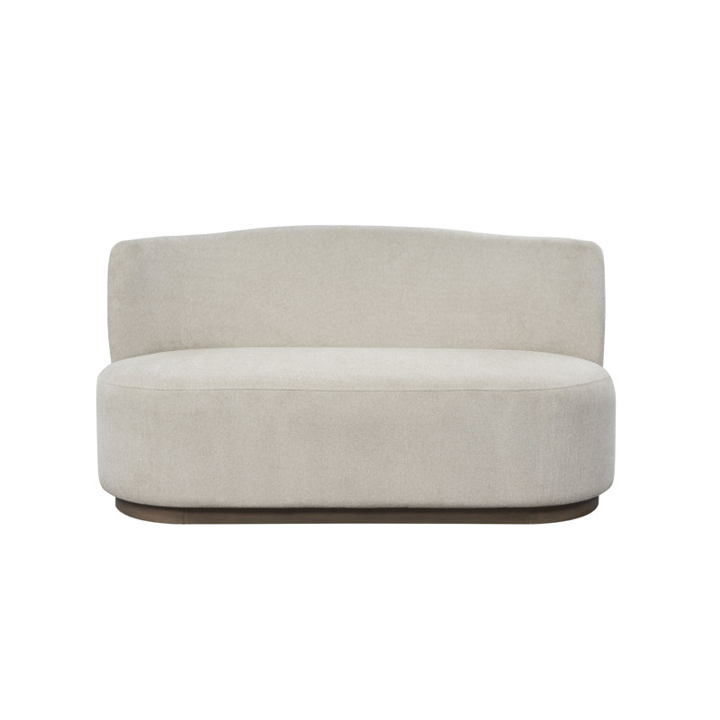 Banquette cacao et ivoire