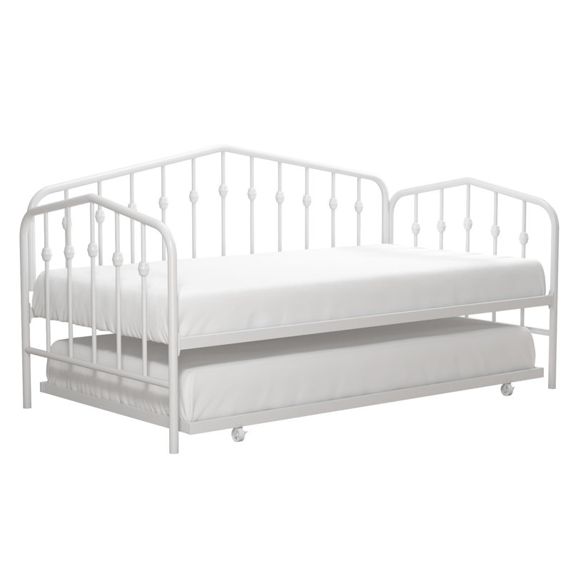 Bushwick Metal Daybed, White