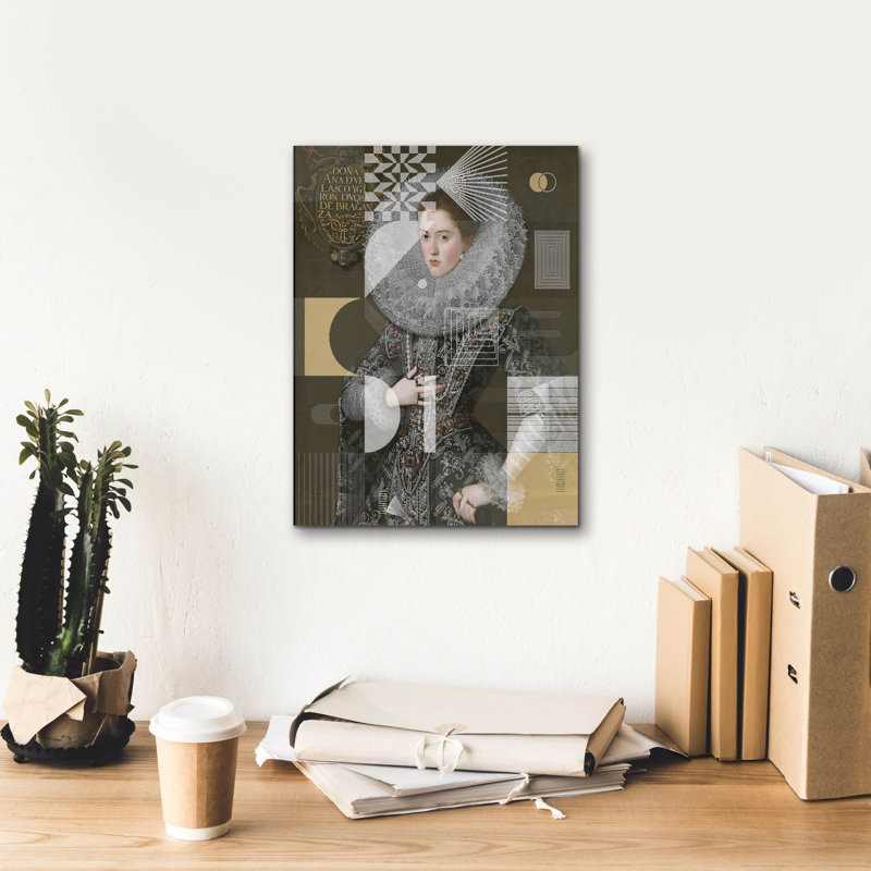 Toile «Ana de Velasco y Girón 2» par Irena Orlov, H 16 po x l 12 po x P 0,75 po