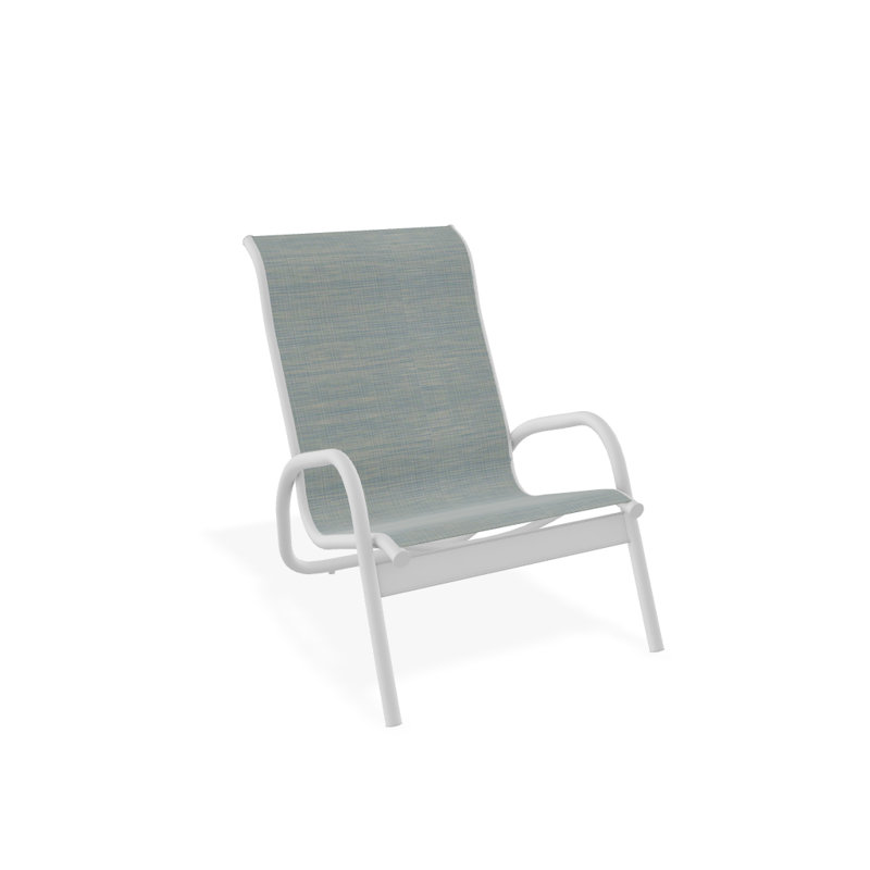 Beach Chair, Textured White, Baja