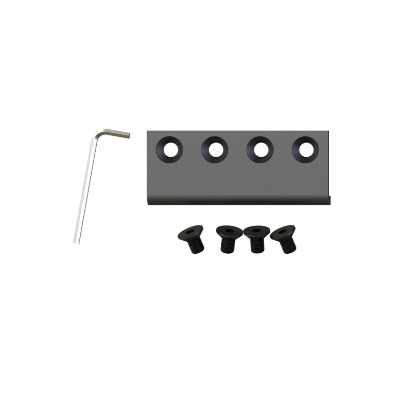 Barn Door Track Connector, Black