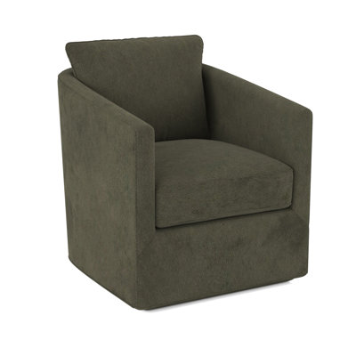 Swivel Barrel Chair
