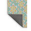 Tapis vert à motif floral Selin-814408898