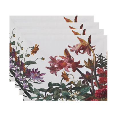 Ladwig Polyester Floral Rectangle Placemat