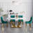 Kekeli 6 - Person Pedestal Dining Set-106383669-106383664