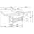 Arlyle 78-inch Extension Counter Dining Table Cappuccino