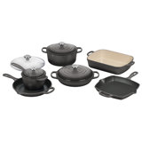 Le Creuset Signature Enameled Cast Iron 10 Piece Cookware Set