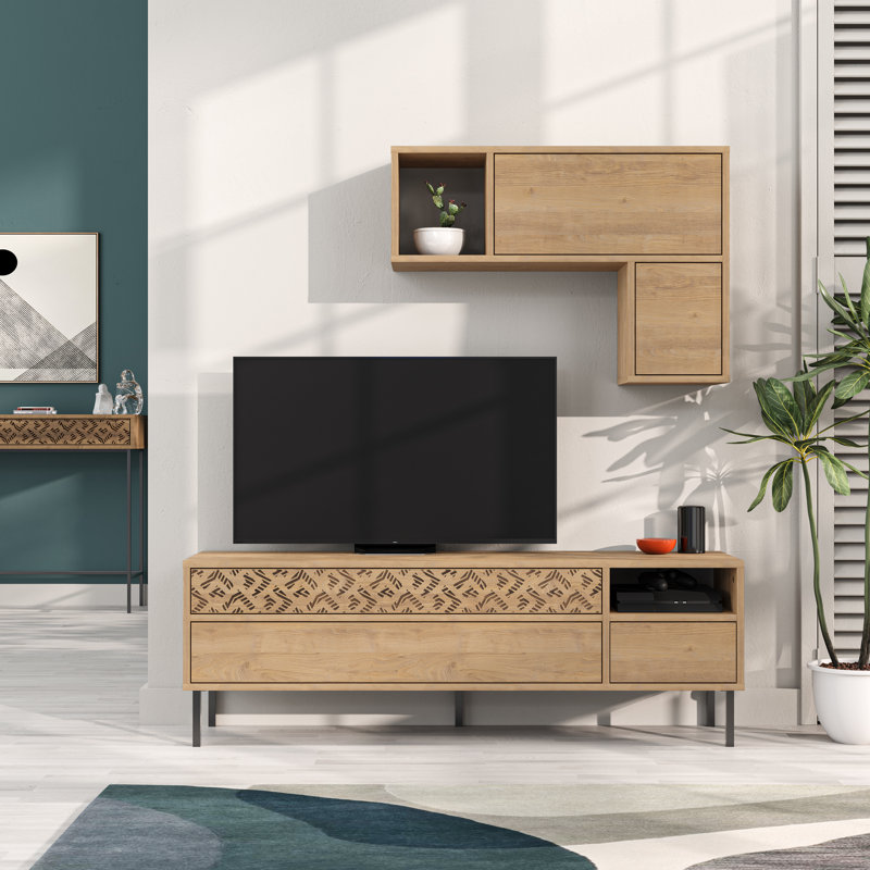Hornice TV Stand for TVs up to 50", Oak