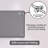 Lucha Gray Framed Wall Mounted Bathroom Vanity Mirror with Tempered Glass-808870295-848255537