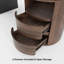 L-Shaped Solid Wood Writing Desk