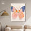 «Butterfly Boho», art mural boho pêche par Art Remedy-104326110-111724015