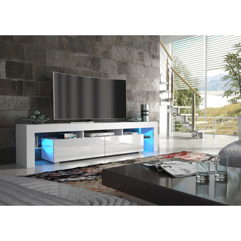 Cania TV Stand for TVs up to 65", White