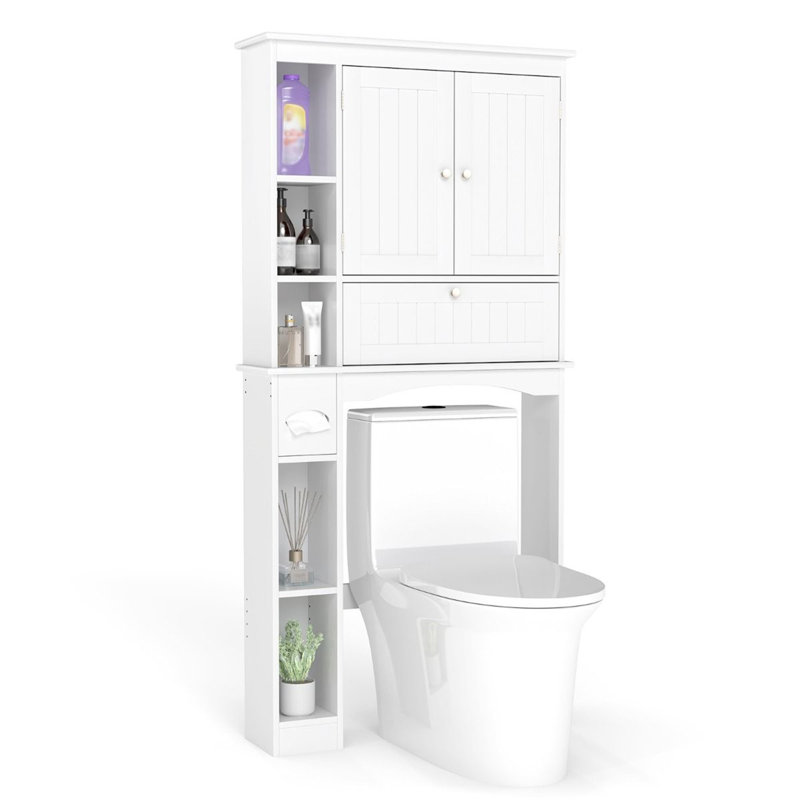 Freestanding Over The Toilet Storage