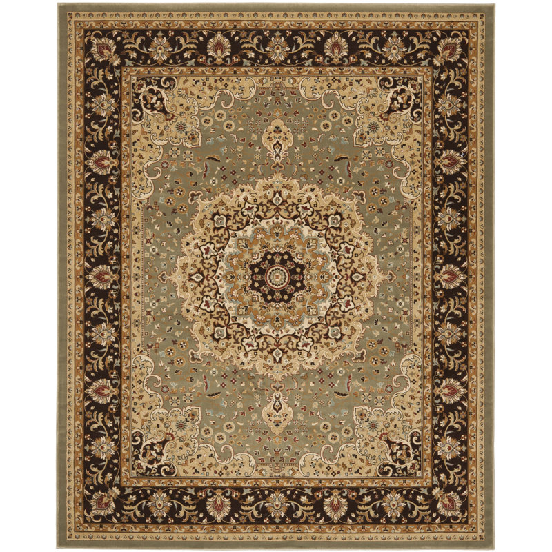 Tapis performance oriental Majesty Monarrez, Rectangle 5 pi 3 po x 7 pi 6 po