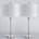 Polished Nickel Base/White Shade selected