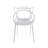 Plastic Dining Chair Set of 4