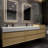 Albizu 79" Wall-Mounted Double Bathroom Vanity-69315986