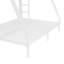 Lit superposé simple au-dessus de double en métal pour les adolescents et les adultes, peu encombrant / sans sommier tapissier, blanc-1774564724-1773633797