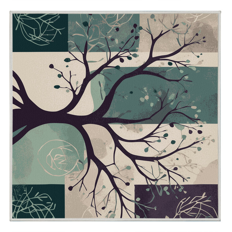 Tapis Luminous Overgrowth, Carré 6 pi
