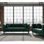 Canapé Chesterfield classique avec revêtement en velours froissé-599761620