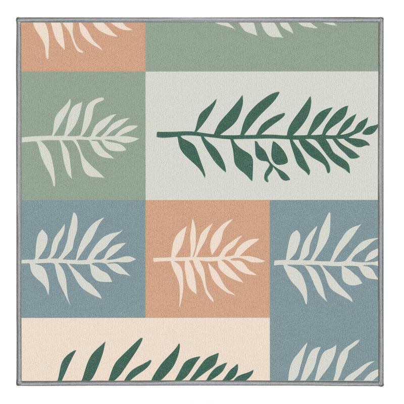Pebble Stream Rug, Square 8'