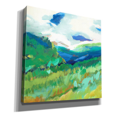 'Bluegrass' by Jenny Westenhofer, Canvas Wal Art