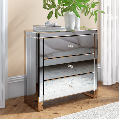 Zack 3 Drawer 80Cm W Chest
