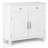 Connaught Solid Wood Entryway Storage Cabinet in White